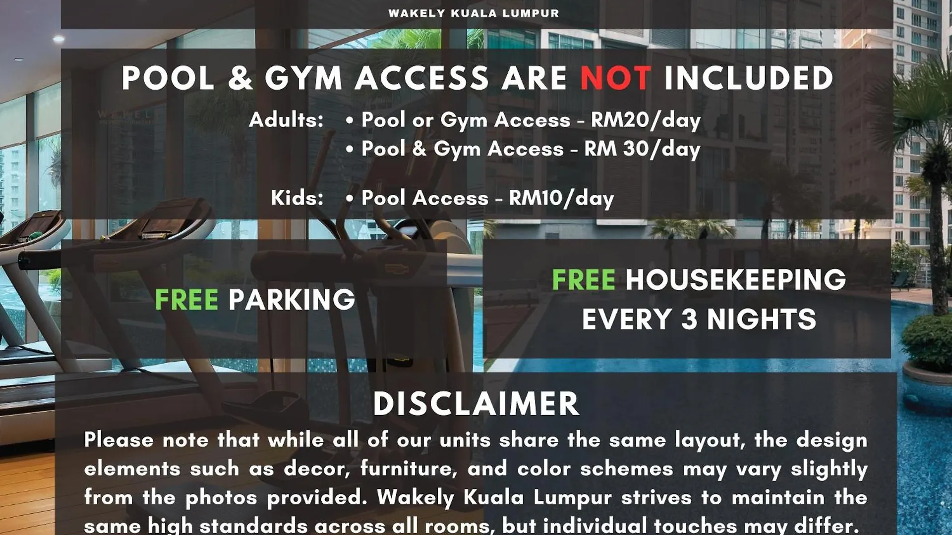 Apartament Soho Suites Klcc By Wakely Kuala Lumpur